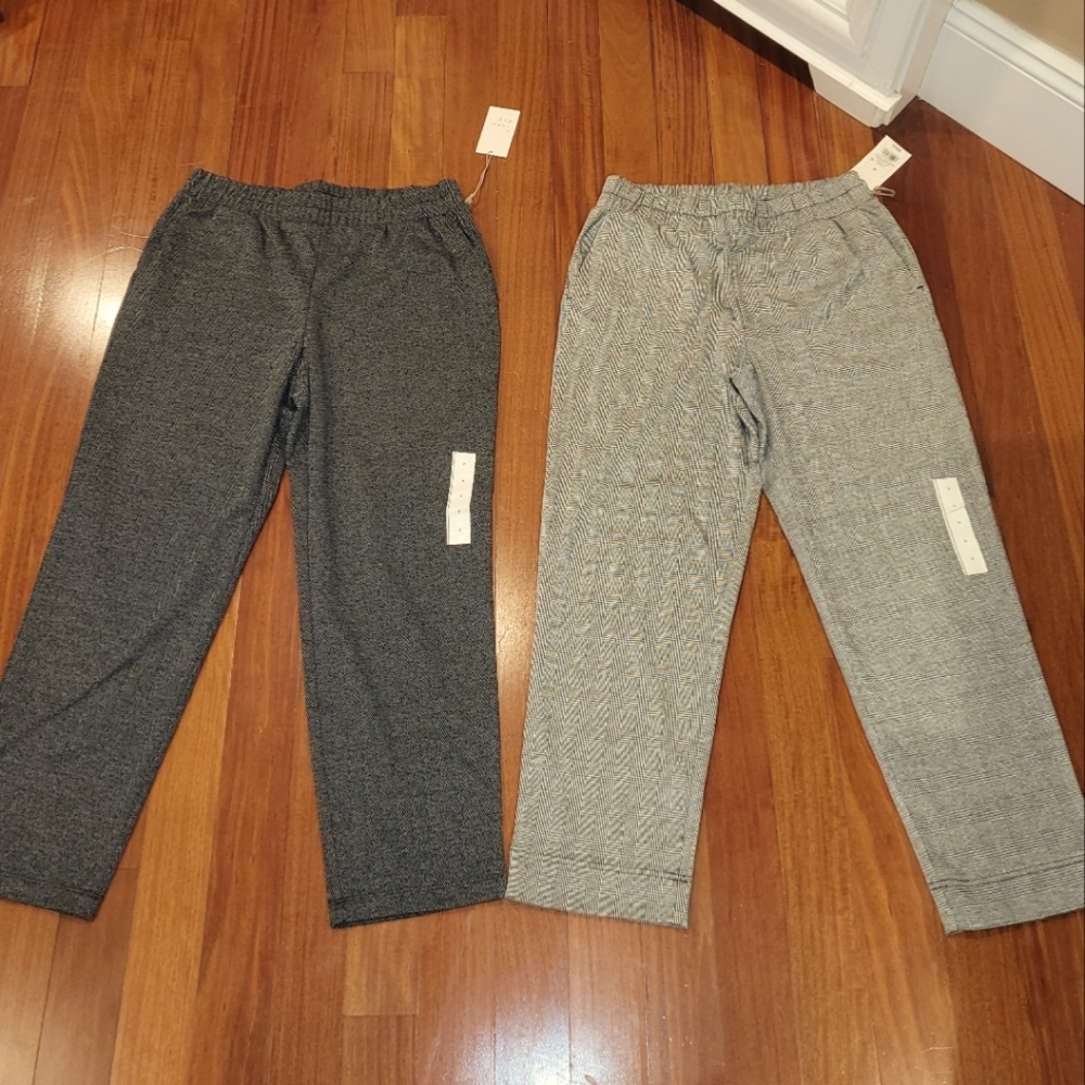 NWT Target A New Day elastic waist comfy work pants with side pockets womens med